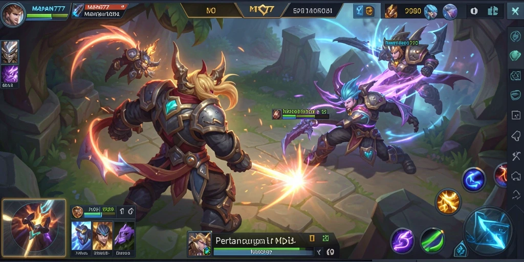 Tampilan gameplay seru dan mendebarkan di MAPAN777.